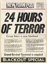 New York Post's "blackout special" edition, July 14, 1977.