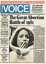 Village Voice, March 1981.