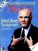 New York magazine cover of Jan 31, 1983 featuring U.S. Senator John Glenn. Jan 31, 1983.