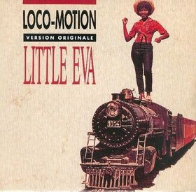Record cover for "The Loco-Motion." Click for album.