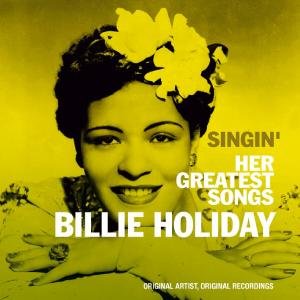 Billie Holiday shown on an image used for an album collection of her greatest hits. Click for album CD.