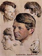 Rockwell RFK sketches.