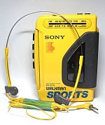 Sony Sports Walkman of 1990s was used by joggers.