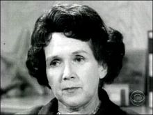Rachel Carson on “CBS Reports,” 1963.