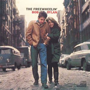 “The Freewheelin’ Bob Dylan” album, released in May 1963, included “A Hard Rain’s A-Gonna Fall.” Click for CD.