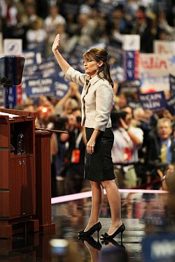 Sarah Palin at VP acceptance speech, Republican Nat’l Convention, Sept 3rd, 2008.