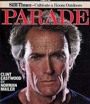Actor Clint Eastwood on the cover of "Parade," the Sunday supplement magazine, October 23rd, 1983. Actor Clint Eastwood on the cover of "Parade," the Sunday supplement magazine, October 23rd, 1983.