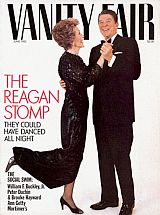 Nancy & Ronald Reagan, Vanity Fair cover, June 1985.