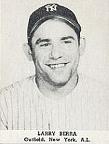 1947 sports card for “Larry” Berra from TipTop Bread.