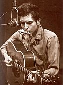 Bob Dylan at work in 1962, the year he wrote and performed “A Hard Rain’s A-Gonna Fall.”