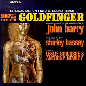 The original Goldfinger soundtrack album. Click for CD.