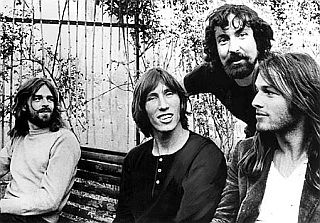 Early 1970s: Pink Floyd members, from left: Rick Wright, Roger Waters, Nick Mason, and David Gilmour.