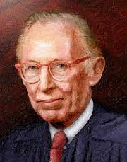 Lewis F. Powell, Jr., in a U.S. Supreme Court portrait. Lewis F. Powell, Jr., in a U.S. Supreme Court portrait.