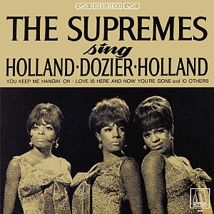 Album featuring Supremes singing hit songs composed by Motown’s Holland-Dozier-Holland team. Click for CD.