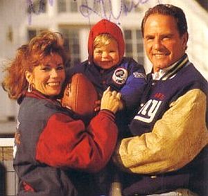 Frank & Kathie Lee Gifford with their son, early 1990s.