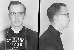 Rev. Grant Harland Muse, Jr. was a 35 year-old priest at the Good Shepherd Episcopal Church in Berkeley, CA when he joined the Freedom Rides. Rev. Muse was a graduate of the University of New Mexico and had studied theology at Mirfield, England, and the Church Divinity School of the Pacific. On June 20th, 1961, he and 12 others rode the Illinois Central Railroad from New Orleans to Jackson where they were arrested.