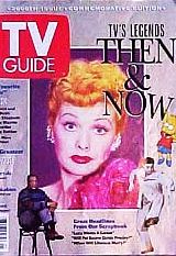 One of TV Guide’s special editions of July 1991, commemorating its 2000th issue, titled “TV Legends Then and Now,” with Lucille Ball on the cover. July 1991: 2000th Issue.