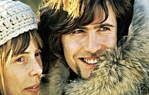 Joni Mitchell and Graham Nash.