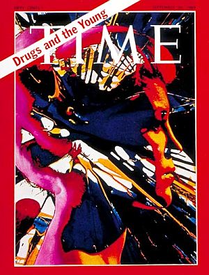 Sept 24, 1969: Time features “Drugs and the Young” as its cover story and emerging national issue. Click for copy.