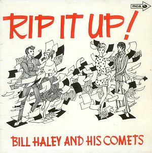 U.K./MCA record sleeve for Bill Haley’s “Rip it Up!”