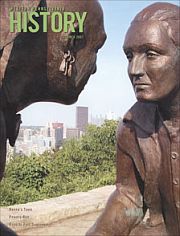 Sculpture featured on cover of “Western Pennsylvania History,” Summer 2007.