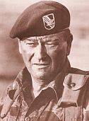 John Wayne, who starred in 'The Green Berets,' supported Richard Nixon in 1968.