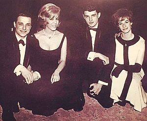 1960s: Aldon Music songwriters - Barry Mann, Cynthia Weil, Gerry Goffin and Carole King.