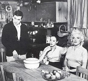 Milton & Amy Greene, along with Marilyn Monroe, during “Person-to-Person” show of April 1955.